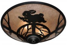 Luma-Spec Lighting 243185 - 22" Wide Rabbit on the Loose Flushmount