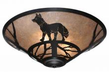Luma-Spec Lighting 243189 - 22" Wide Fox on the Loose Flushmount