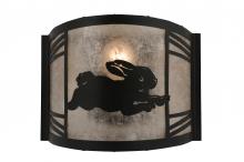 Luma-Spec Lighting 243260 - 12" Wide Rabbit on the Loose Right Wall Sconce