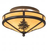 Luma-Spec Lighting 243294 - 16" Wide Tamarack Flushmount