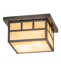 Luma-Spec Lighting 243310 - 12" Square Hyde Park Double Bar Mission Flushmount