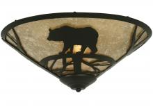 Luma-Spec Lighting 243401 - 17" Wide Bear on the Loose Flushmount
