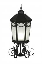 Luma-Spec Lighting 243501 - 16" Wide Restored Taft 1 Light Lantern Post Mount