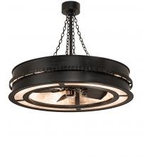 Luma-Spec Lighting 243673 - 44" Wide Golden Forge Chandel-Air