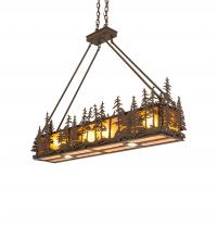 Luma-Spec Lighting 244077 - 48" Long Tall Pines Oblong Inverted Pendant