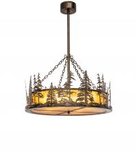 Luma-Spec Lighting 244123 - 36" Wide Tall Pines Inverted Pendant