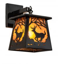 Luma-Spec Lighting 244127 - 7.5" Wide Lone Deer Hanging Wall Sconce