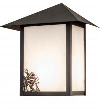 Luma-Spec Lighting 244159 - 8" Wide Seneca Winter Pine Left Wall Sconce