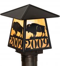 Luma-Spec Lighting 244369 - 8" Square Personalized Buffalo Post Mount