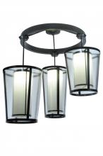 Luma-Spec Lighting 244624 - 74" Wide Cilindro Tapered 3 Light Cascading Pendant