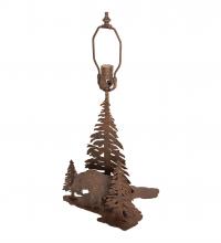 Luma-Spec Lighting 244666 - 14" High Lone Bear Double Lit Table Base