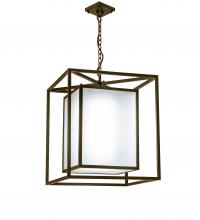 Luma-Spec Lighting 244719 - 24" Square Kitzi Box Pendant