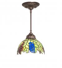 Luma-Spec Lighting 244874 - 8" Wide Tiffany Honey Locust Mini Pendant