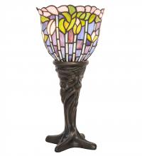 Luma-Spec Lighting 244885 - 15" High Tiffany Flowering Lotus Mini Lamp
