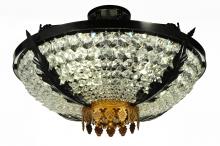 Luma-Spec Lighting 245004 - 24" Wide Chrisanne Crystal Flushmount