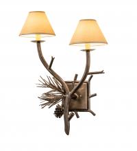 Luma-Spec Lighting 245056 - 18" Wide Lone Pine 2 Light Wall Sconce