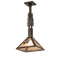 Luma-Spec Lighting 245252 - 12" Square Winter Pine Tall Pines Pendant