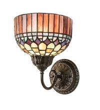 Luma-Spec Lighting 245445 - 8" Wide Tiffany Candice Wall Sconce