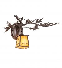 Luma-Spec Lighting 245635 - 16" Wide Pine Branch Valley View Right Wall Sconce
