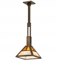 Luma-Spec Lighting 246714 - 10" Square "T" Mission Pendant