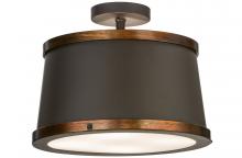 Luma-Spec Lighting 246740 - 18" Wide Cilindro Reel Semi-Flushmount