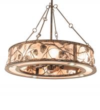 Luma-Spec Lighting 247420 - 45" Wide Whispering Pines Chandel-Air