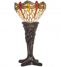 Luma-Spec Lighting 247528 - 15" High Tiffany Hanginghead Dragonfly Mini Lamp