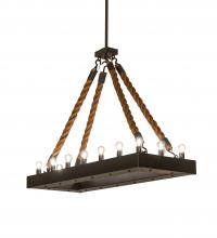 Luma-Spec Lighting 247606 - 60" Long Quadrato Alva 16 Light Rope Pendant