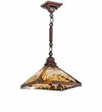 Luma-Spec Lighting 247747 - 14" Square Nuevo Mission Pendant