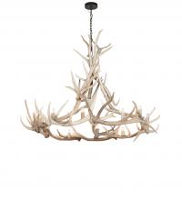Luma-Spec Lighting 247851 - 68" Wide Antlers Elk 12 Light Chandelier