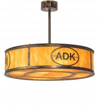 Luma-Spec Lighting 248310 - 36.5" Wide Personalized Adirondack Bank Pendant