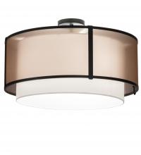 Luma-Spec Lighting 249042 - 30" Wide Cilindro Semi-Flushmount