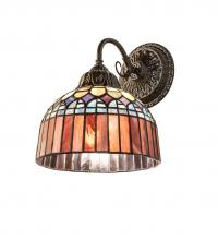Luma-Spec Lighting 250016 - 8" Wide Tiffany Candice Wall Sconce
