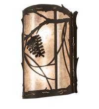 Luma-Spec Lighting 250481 - 10" Wide Whispering Pines Left Sconce