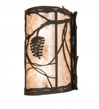 Luma-Spec Lighting 250756 - 10" Wide Whispering Pines Center Wall Sconce