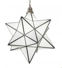 Luma-Spec Lighting 250854 - 18" Wide Moravian Star Pendant