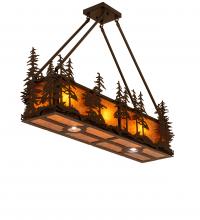 Luma-Spec Lighting 251323 - 36" Long Tall Pines Oblong Semi-Flushmount