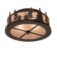 Luma-Spec Lighting 251453 - 16" Wide Tall Pines Flushmount