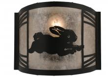 Luma-Spec Lighting 254696 - 12" Wide Rabbit on the Loose Right Wall Sconce