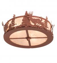 Luma-Spec Lighting 254762 - 16" Wide Deer at Dusk Fan Light Fixture