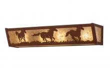 Luma-Spec Lighting 254836 - 24" Wide Running Horses Vanity Light