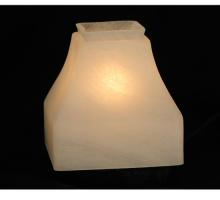 Luma-Spec Lighting 26250 - 5"Sq Bungalow Alabaster Shade