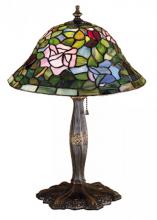 Luma-Spec Lighting 26321 - 17"H Tiffany Rosebush Accent Lamp
