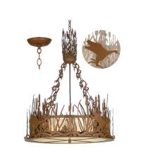 Luma-Spec Lighting 26380 - 26" Wide Ducks in Flight Inverted Pendant