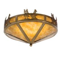 Luma-Spec Lighting 26388 - 16" Wide Tall Pines Flushmount