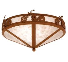 Luma-Spec Lighting 26393 - 16"W Motorcycle Flushmount