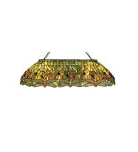 Luma-Spec Lighting 26544 - 40"L Tiffany Hanginghead Dragonfly Oblong Pendant