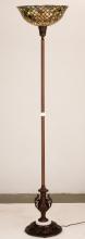 Luma-Spec Lighting 26626 - 70"H Tiffany Fishscale Torchiere