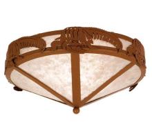 Luma-Spec Lighting 26876 - 16"W Alligator Flushmount