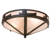 Luma-Spec Lighting 26880 - 16" Wide Canoe At Lake Flushmount